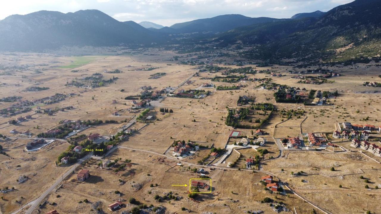 Chalet Renata 1 Livadi Arachovas Kalívia Kültér fotó
